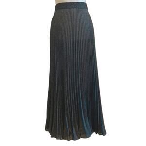 Vintage 1990 Accordion Maxi Skirt, Saks Fifth Avenue, Size 4